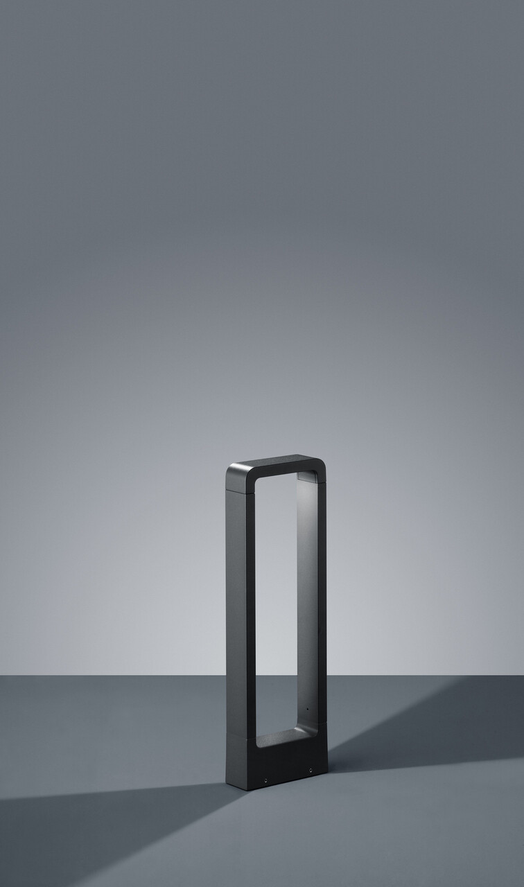 Lampadar de exterior Reno, TRIO, 16x5.5x50 cm, 4.5W, 1x COB LED, aluminiu, antracit - imagine 4